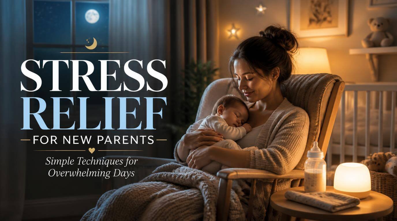 Top Rated Stress Relief Techniques for Overwhelmed New Parents