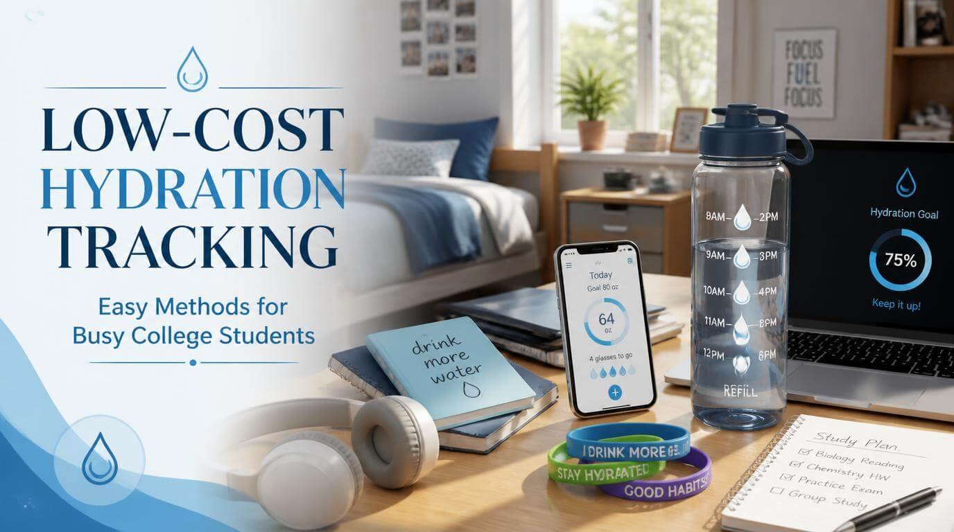 Low Cost Hydration Tracking Methods for Busy College Students